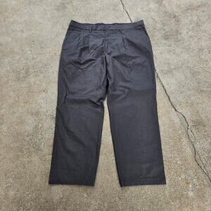 Vtg DOCKERS Classic Fit Earthtone Straight Leg Dress Casual Pants Slacks 37"